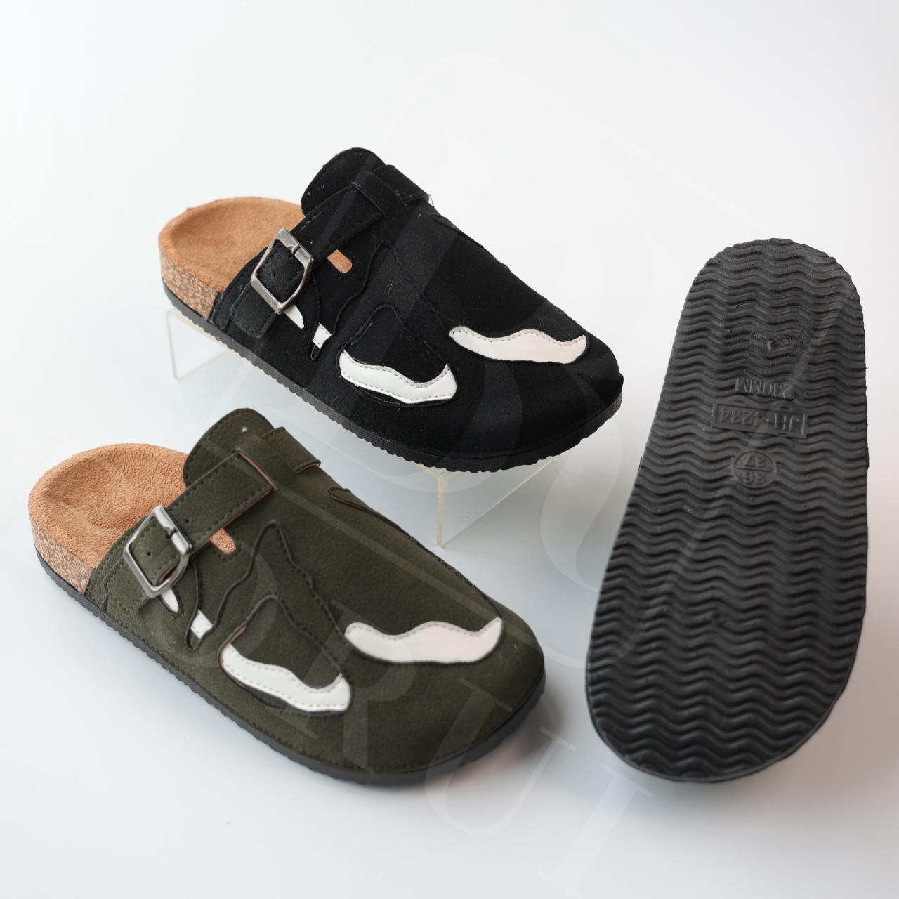 Sabots confort style tendance à boucle réglable